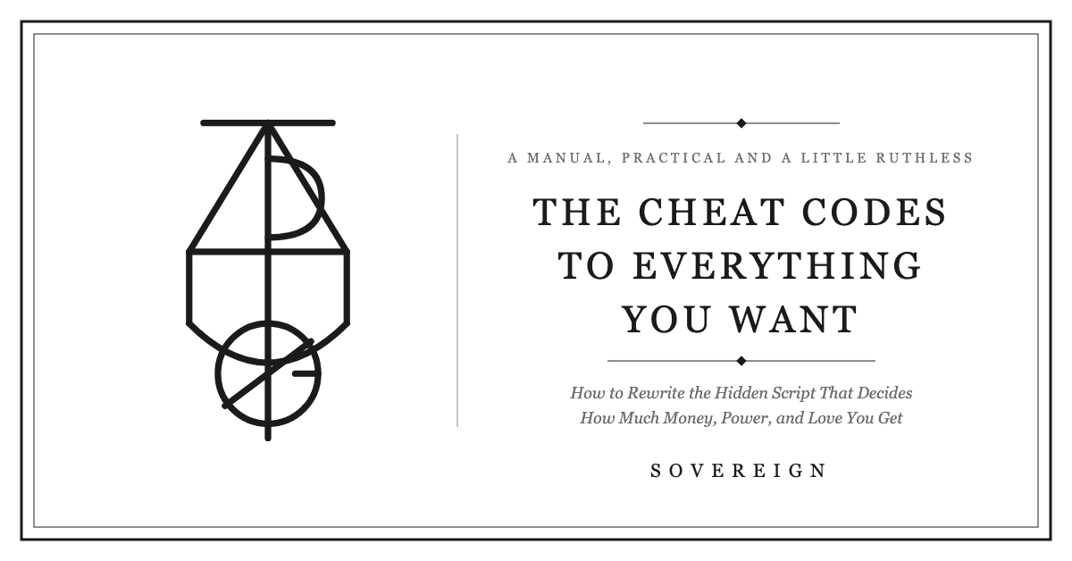 Landscape promotional image for The Cheat Codes to Everything You Want